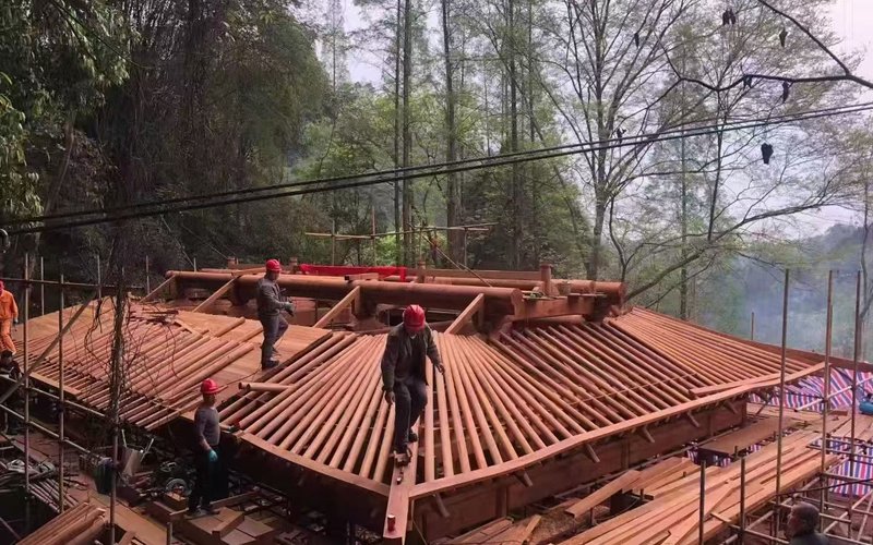 四川中岩书院工程